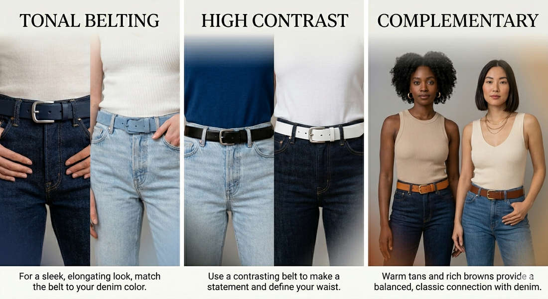 Belt Color Rules for Jeans - Nailing the Right Connection