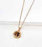 Natural Tiger's Eye Necklace, 18K Gold Plated S925 Silver | BUCKLE Collective