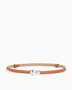 Women's Camel Classic Belt with Dual Sphere Clasp