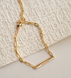 "Your Name" Custom Letter Bracelet 925 Sterling Silver 18K Gold Plated