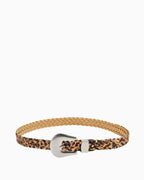 Stylish & Trendy Leopard Print Woven Belt