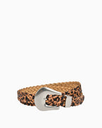 Stylish & Trendy Leopard Print Woven Belt