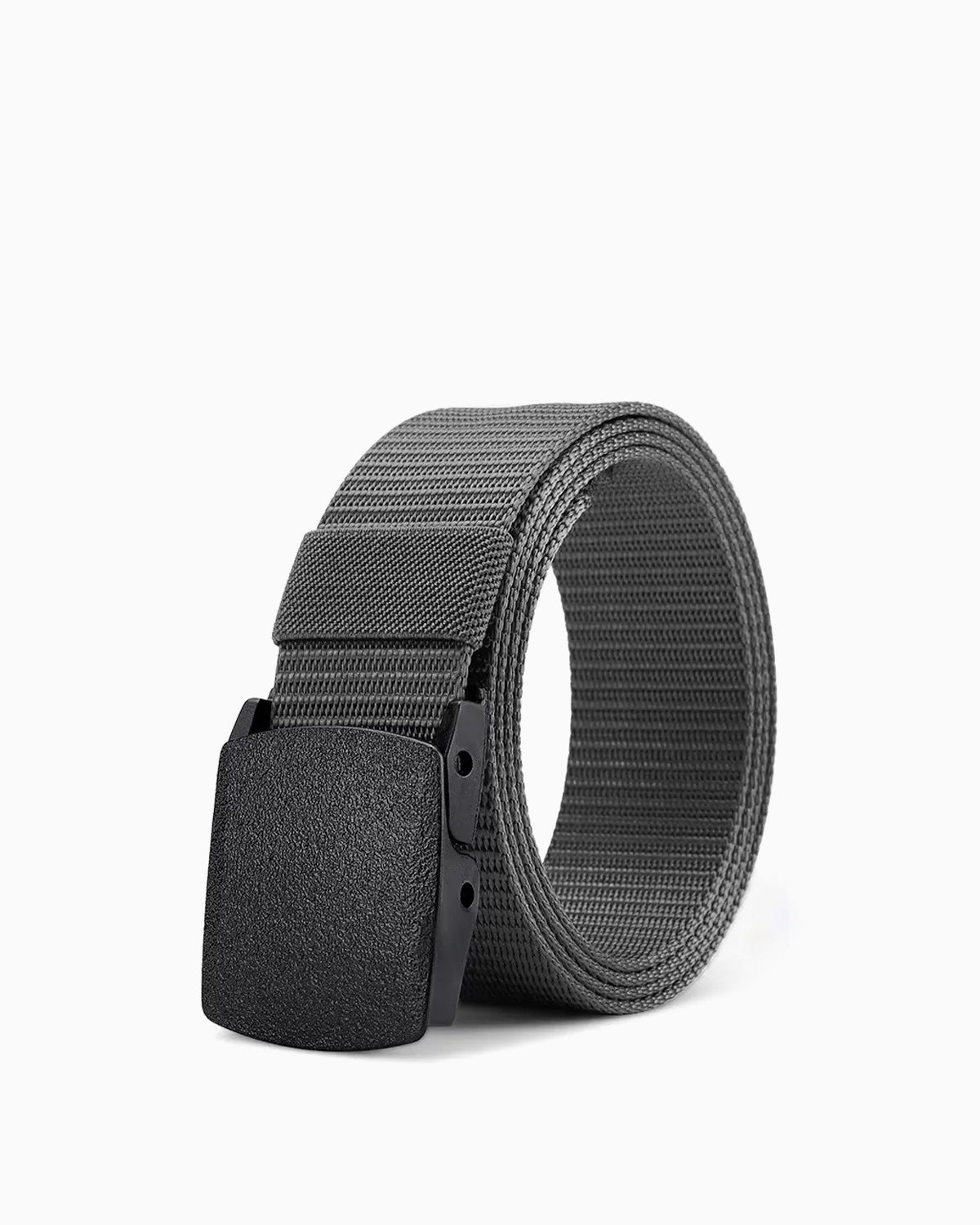 Men's Active & Outdoor Lightweight Tactical Nylon Belt, Gray