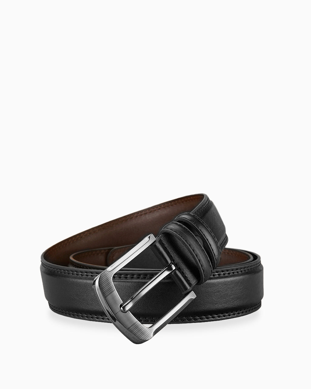 Men's Essential Genuine Leather Black Belt
