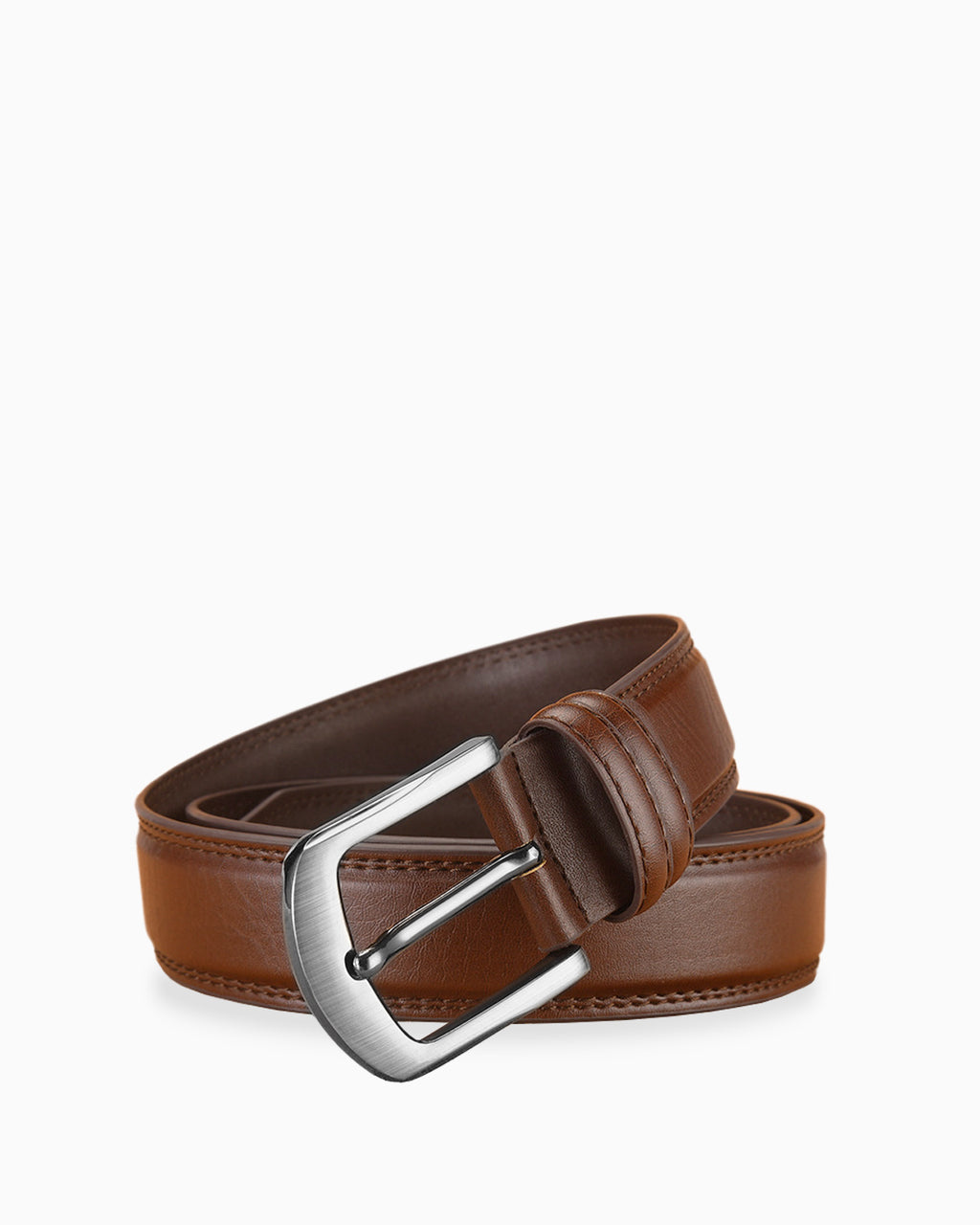 Men's Essential Genuine Leather Brown Belt