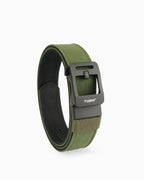 Men's Outdoor Green Belt with Quick-Release Buckle