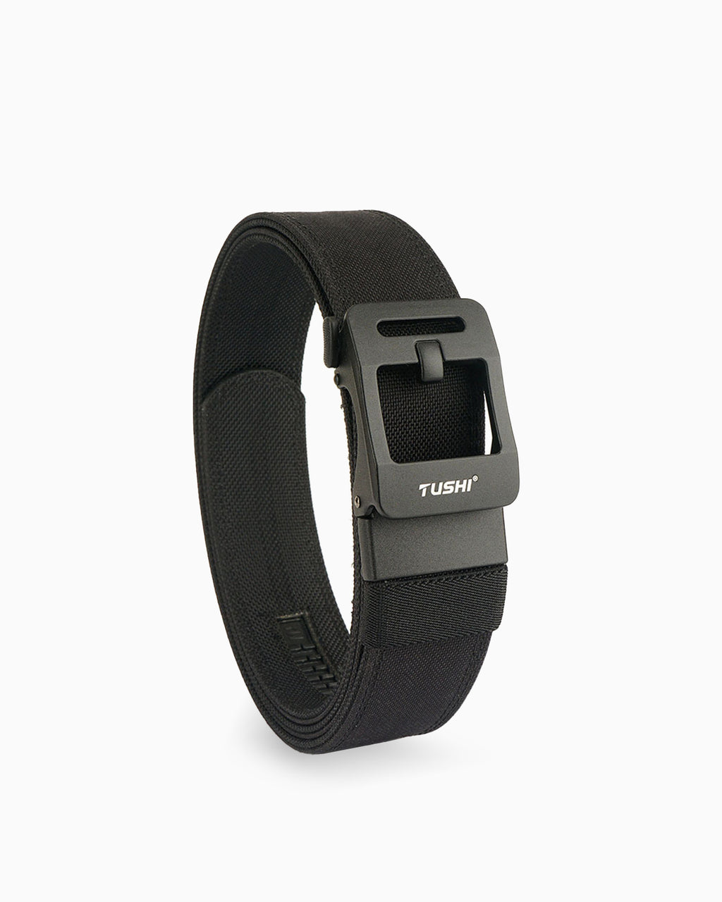 Men's Outdoor Black Belt with Quick-Release Buckle