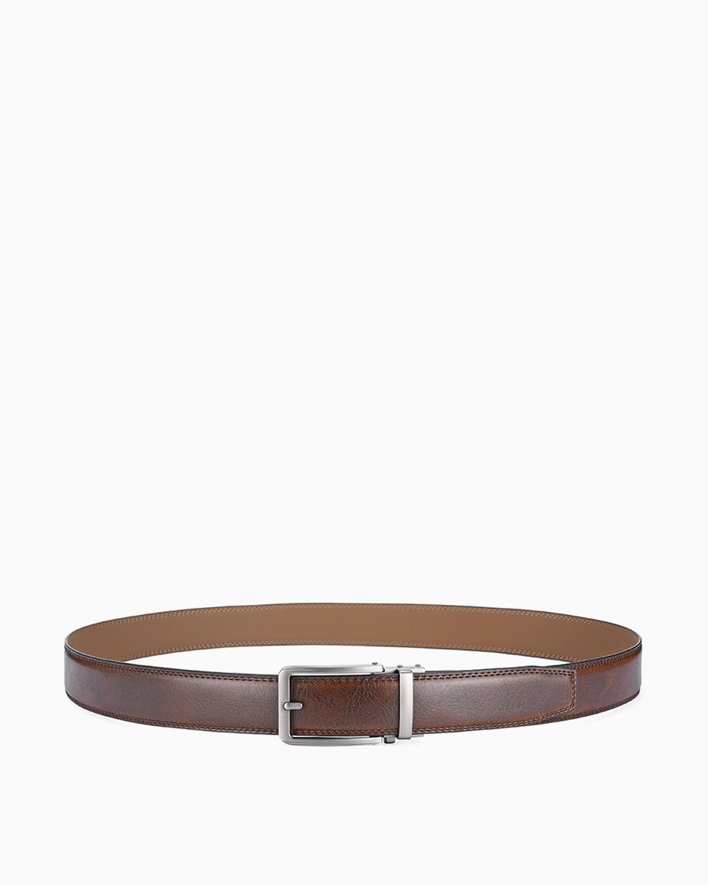 Men's Classic Genuine Leather Black Ratchet Belt