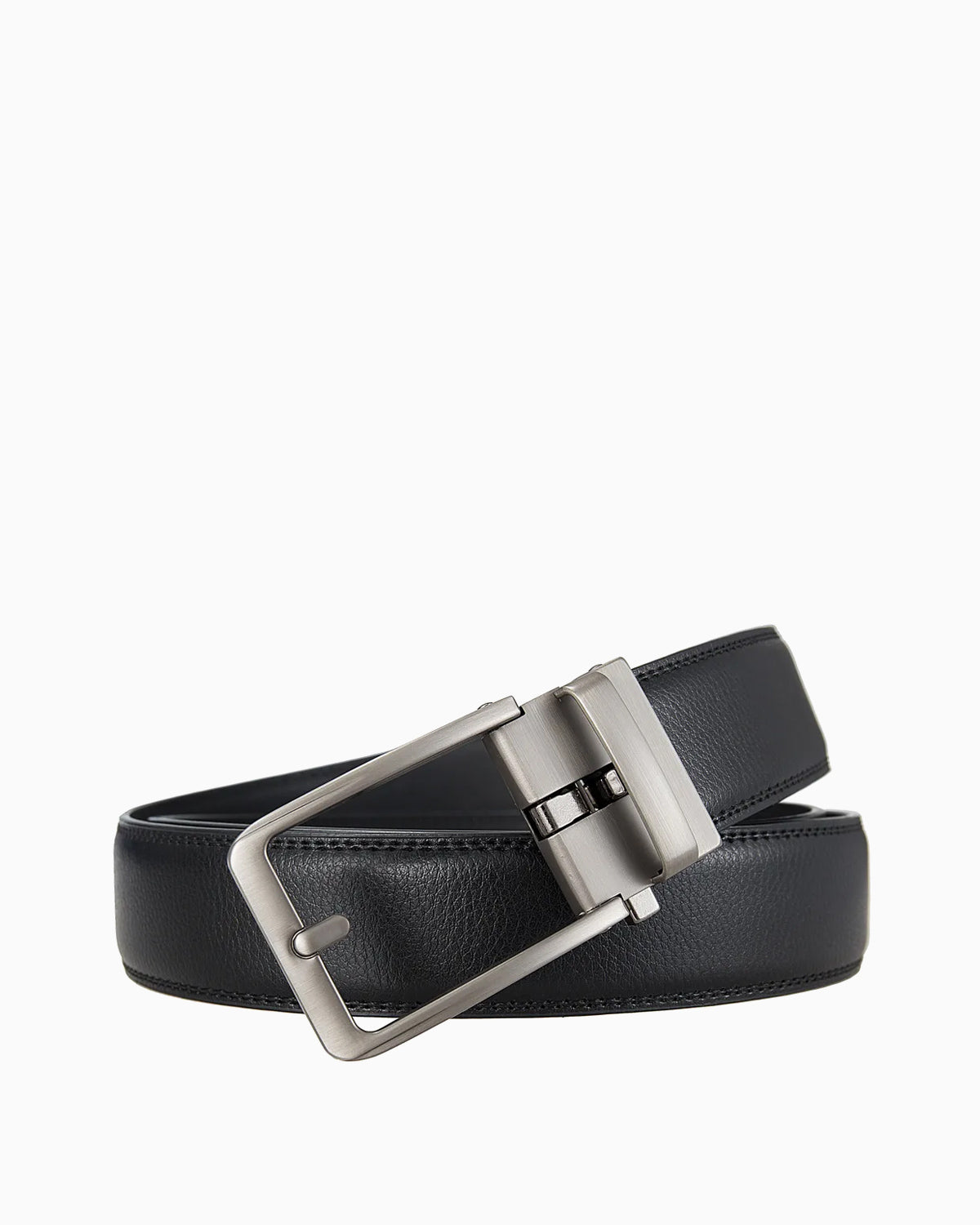 Men's Classic Genuine Leather Black Ratchet Belt