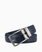 Men's Classic Genuine Leather Blue Ratchet Belt