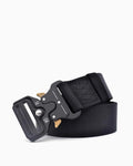 Men's Heavy-Duty Performance Tactical Black Belt with Cobra Buckle