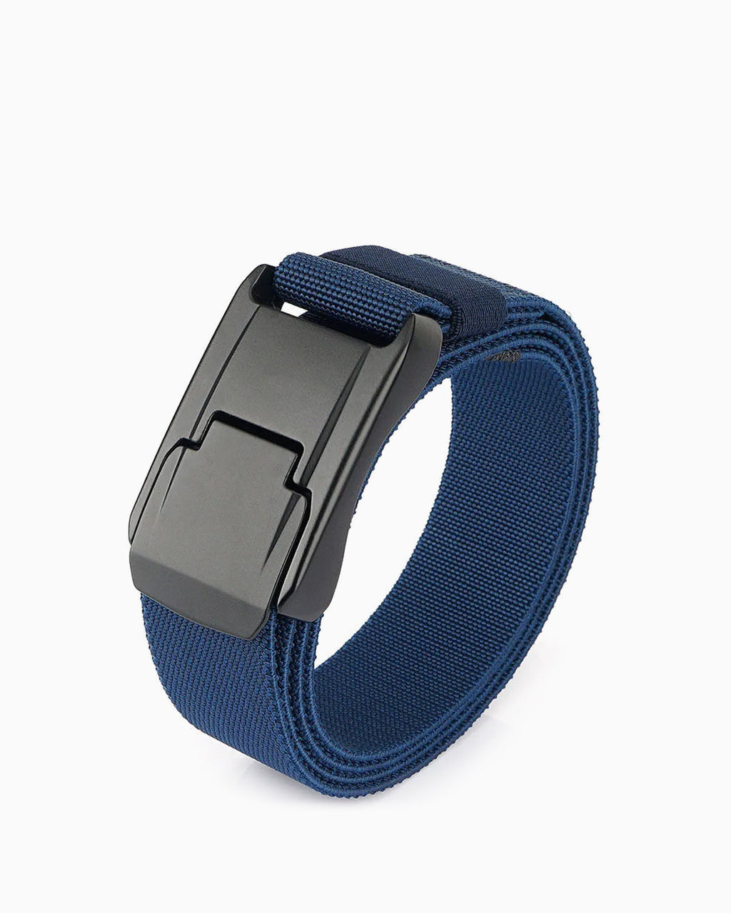Men's Outdoor Tactical Blue Belt with Quick-Release Buckle