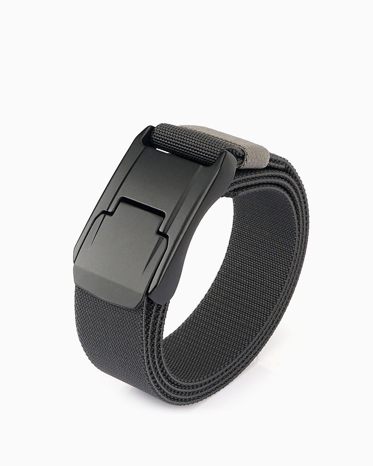 Men's Outdoor Tactical Gray Belt with Quick-Release Buckle