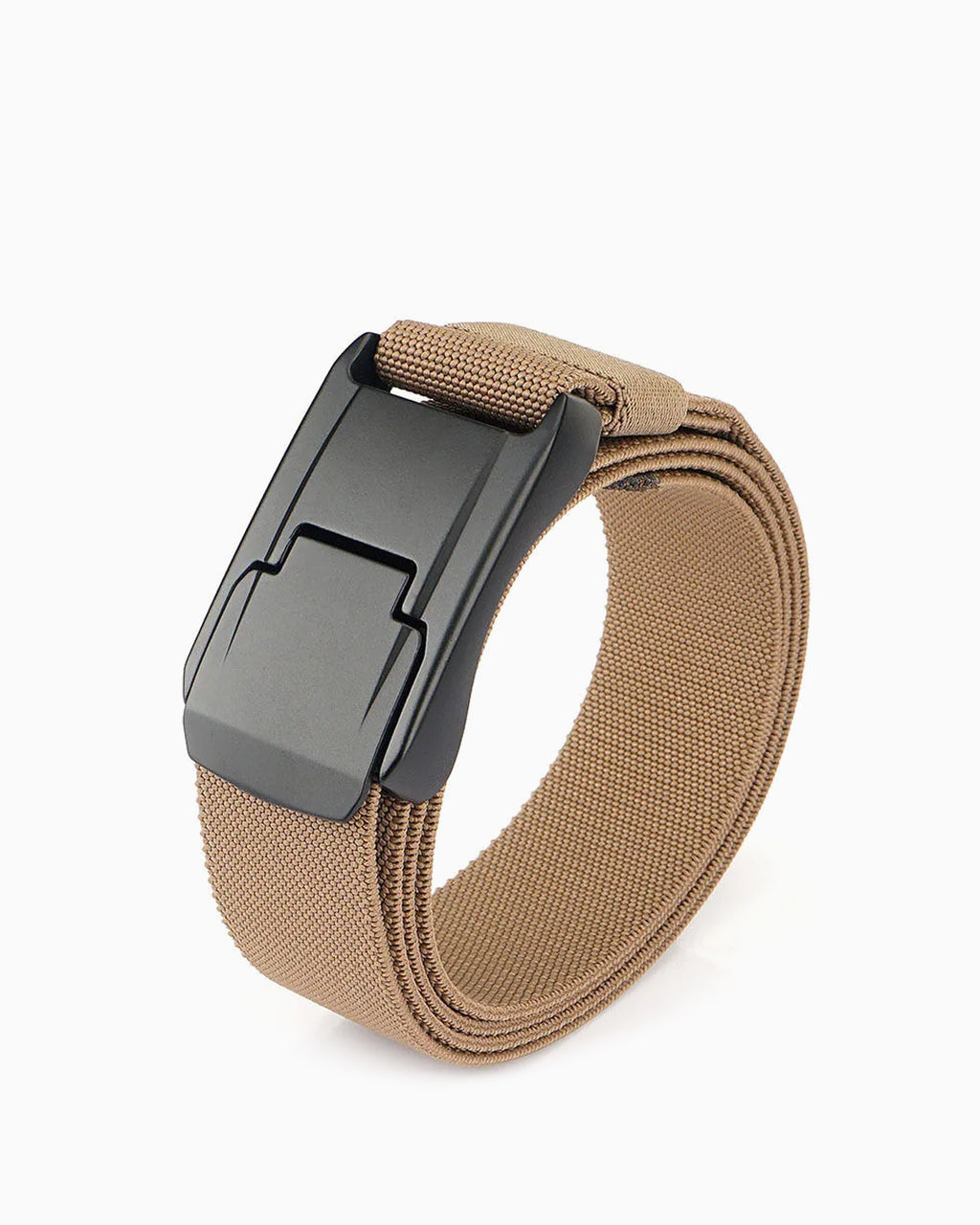 Men's Outdoor Tactical Khaki Belt with Quick-Release Buckle