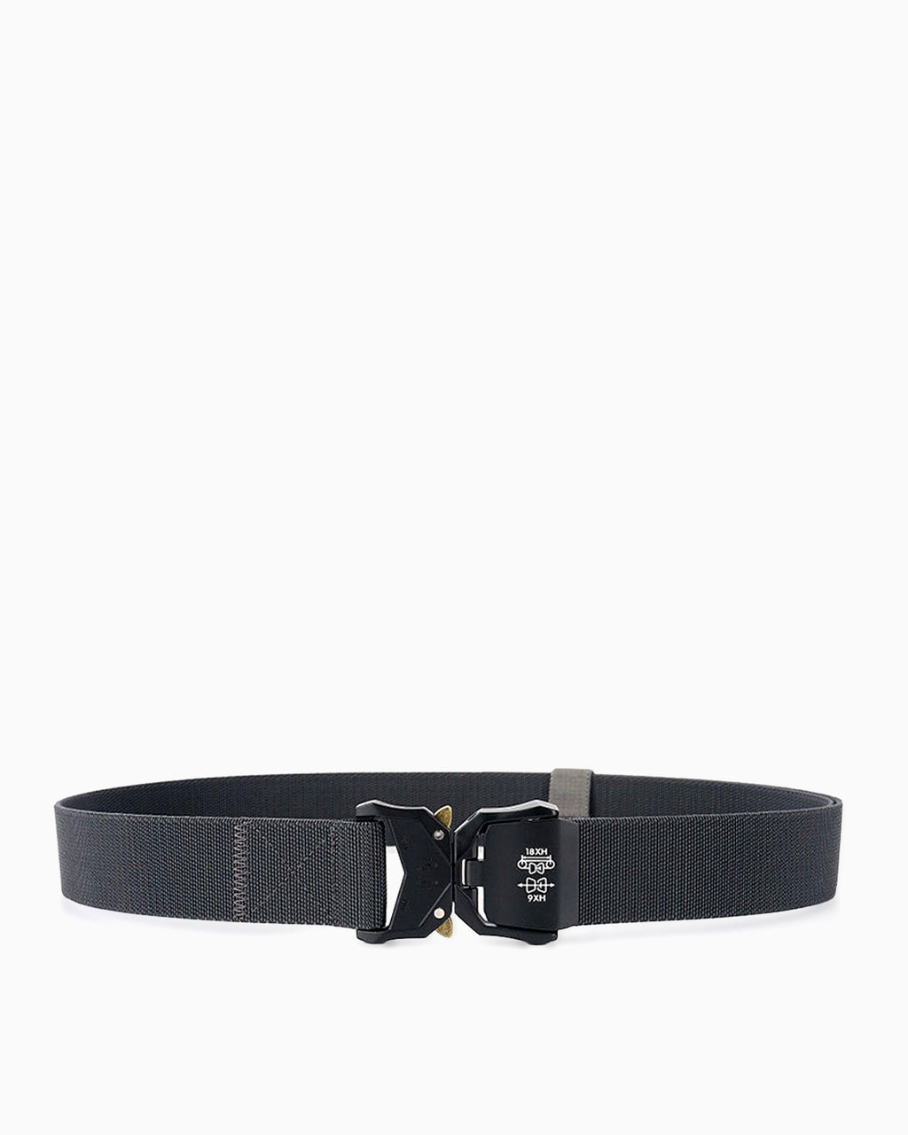 Tactical Elastic Heavy-Duty Dark Gray Belt with Quick-Release Buckle