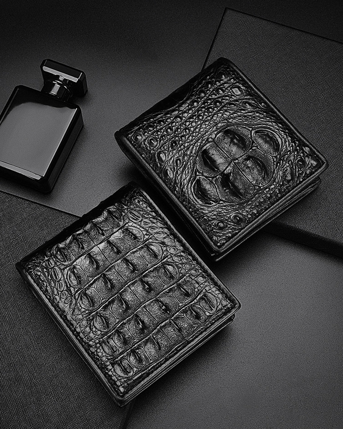 Genuine Crocodile Leather Men’s Wallet