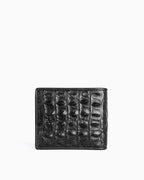 Back of the Genuine Siamese Crocodile Leather Men’s Wallet