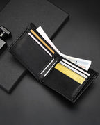 Compartment details of the Genuine Crocodile Leather Men’s Wallet