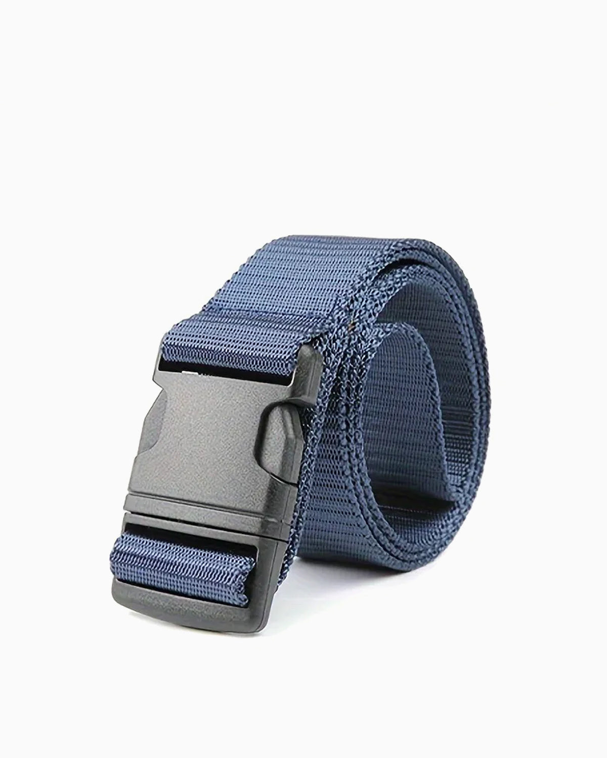 Men's Tactical Outdoor Blue Belt with Quick-Release Buckle