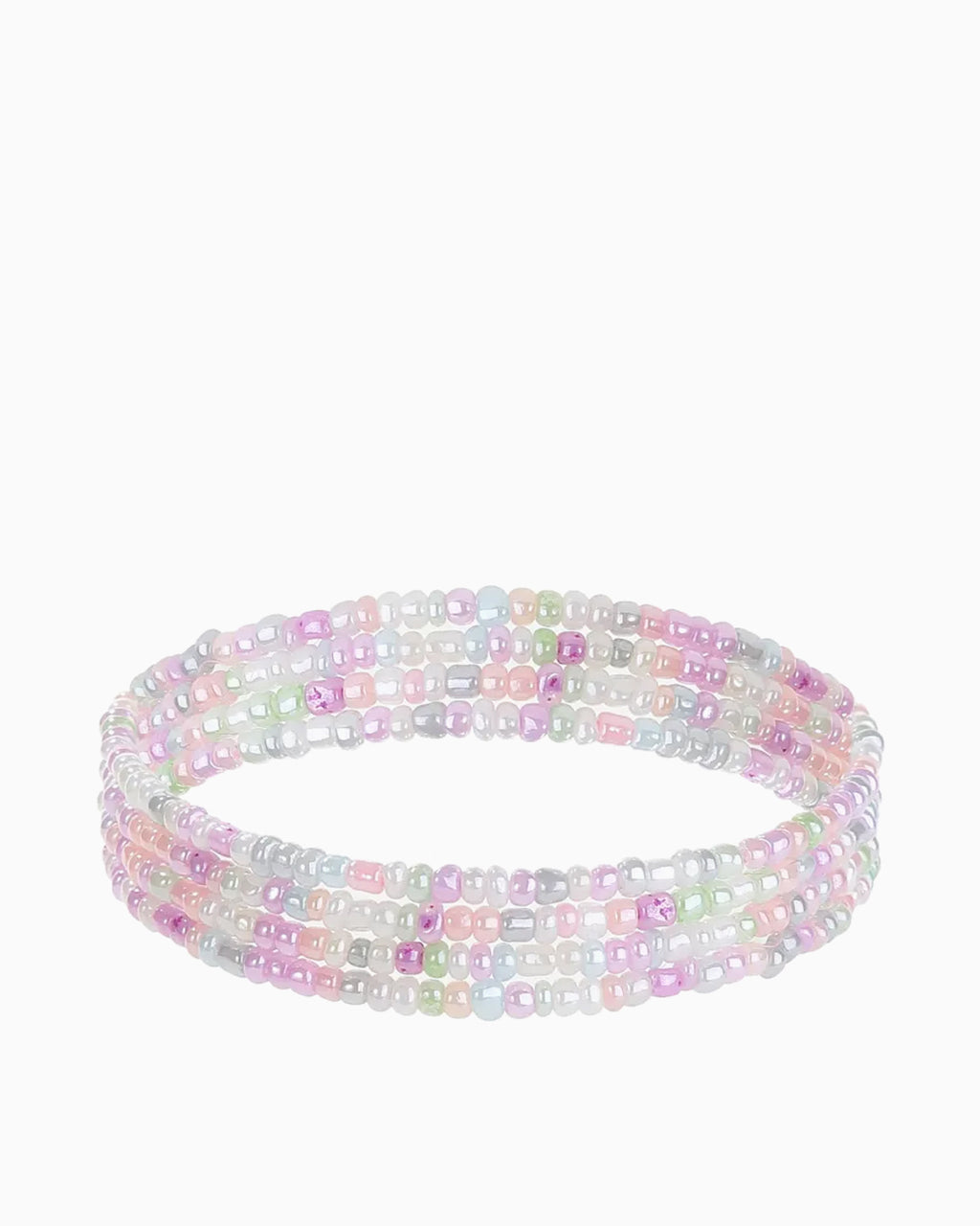 Women's Bohemian Summer Style Beaded Wrap Belt, Pastel colors