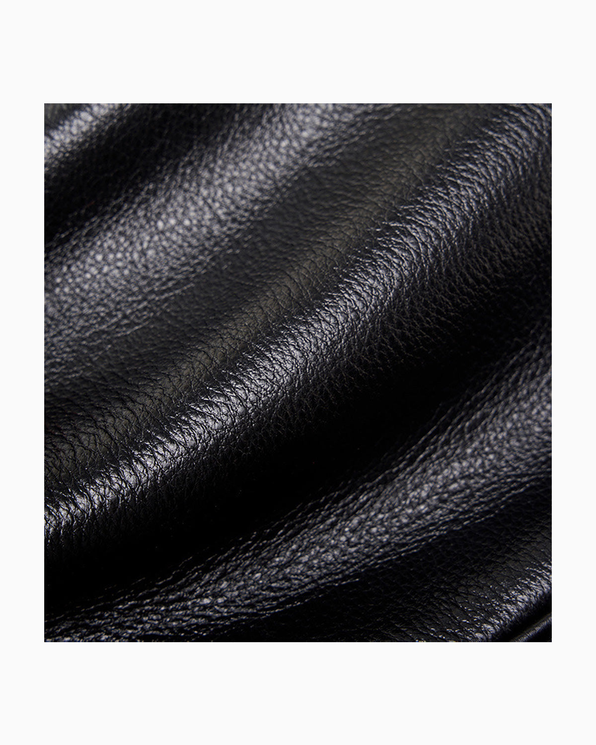 Leather texture of Baguette Shoulder Bag