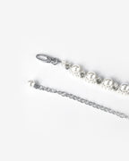 Women's Pearl & Crystal Chain Belt, Bridal chain belt