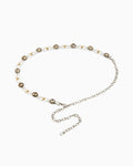 Women's Pearl and Crystal Waist Chain
