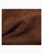 Texture of Brown Suede Tote Bag with Vegan Faux leather single shoulder strap