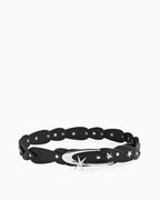 Statement Y2K Cosmic Belt with Crescent Moon Buckle, Black Color